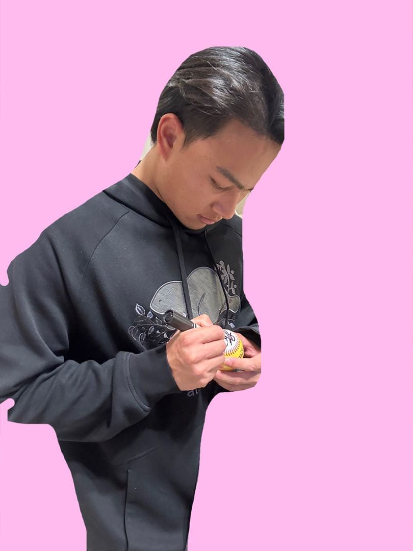 ソフトバンクホークス 徐若熙 直筆サインボール シュー・ルオシー