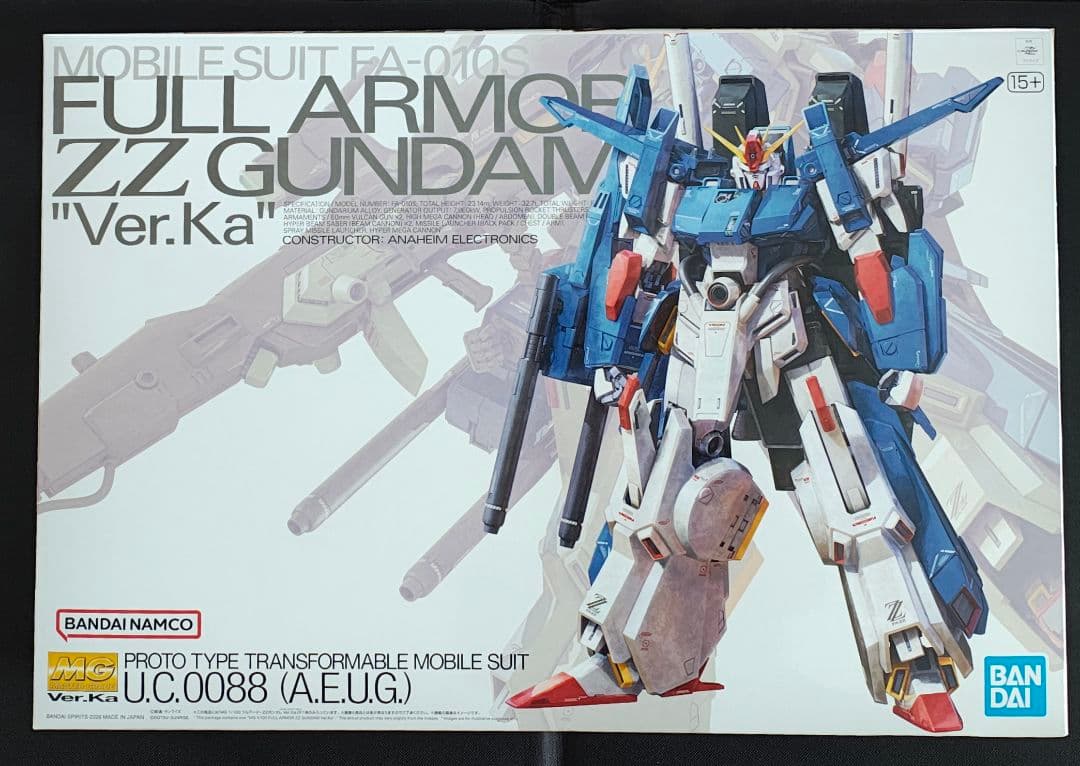 MG フルアーマーZZガンダム Ver.Ka ガンプラ 未組立 - メルカリ