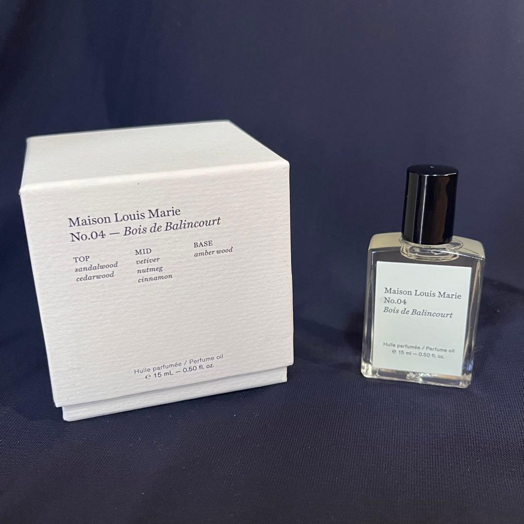 メゾンルイマリー no.4 パフューム オイル ポワ ドゥ バランクール