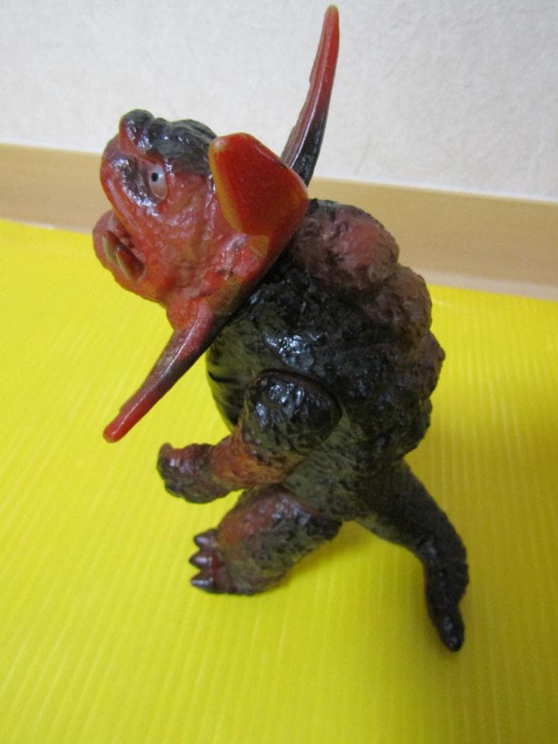 ポピー キングザウルスシリーズ ガボラ ソフビ 当時物 マルサン