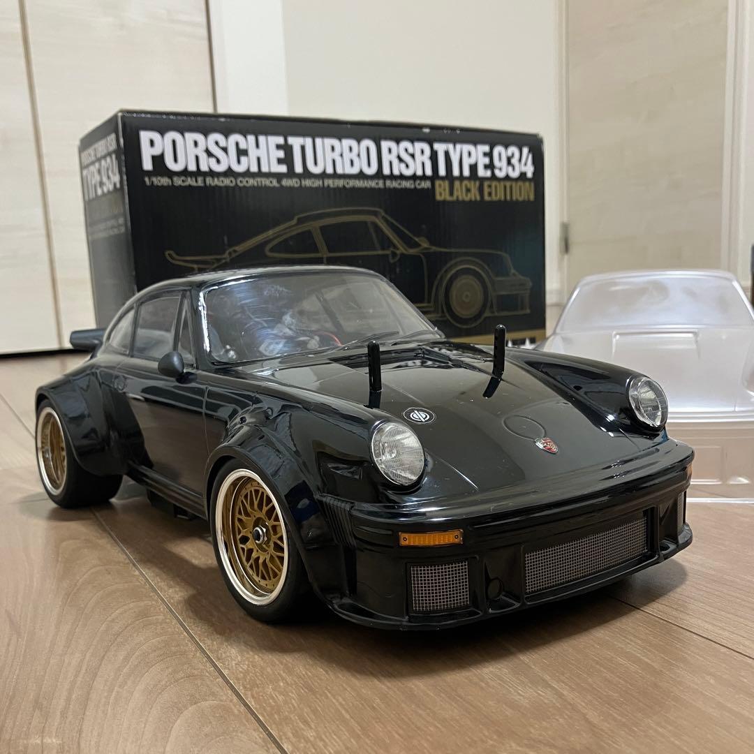 タミヤRC ポルシェ ターボ RSR 934 ブラック 1/10 TA02SW - メルカリ