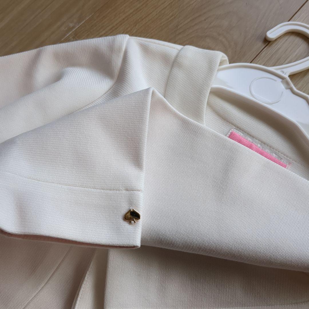 新品 120 ケイトスペード 白 ジャケット 入学式 卒園式 フォーマル