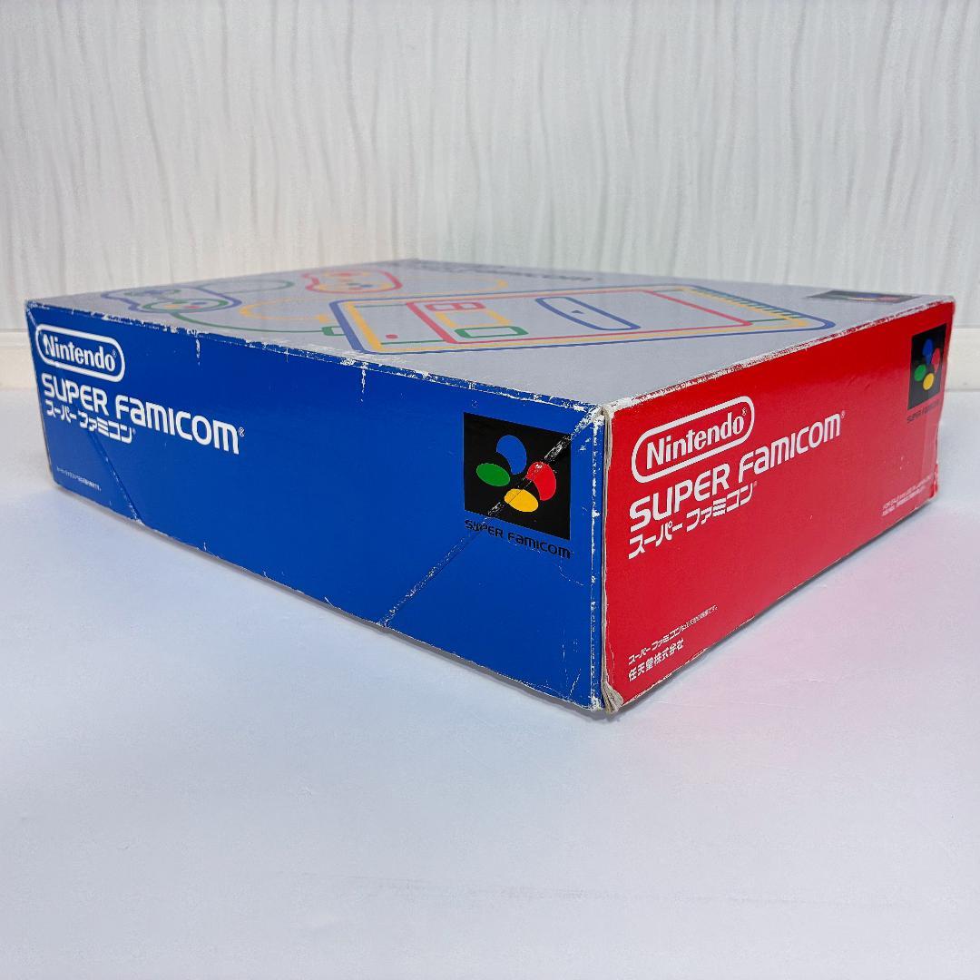 美品】 スーパーファミコン本体 セット 任天堂 SHVC-001 中期型 箱付