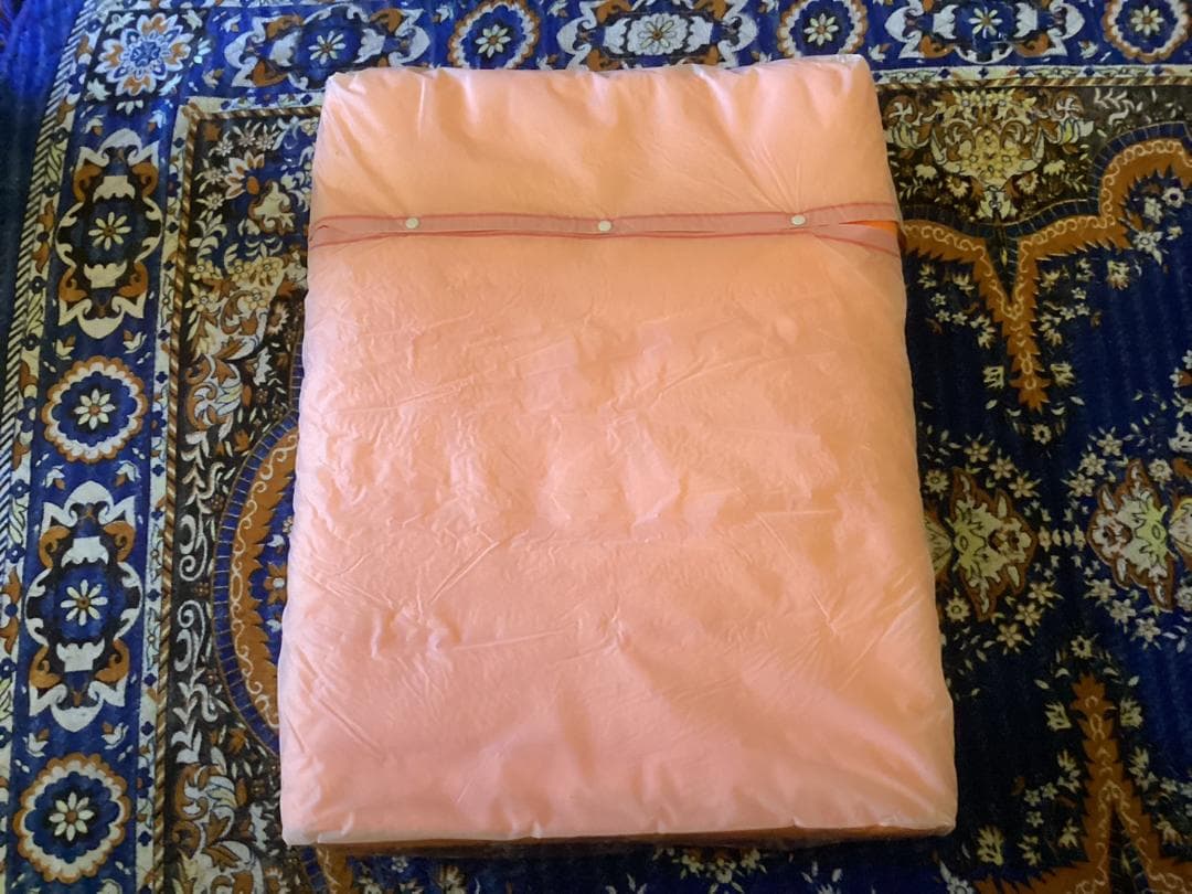 期間限定】Tuft Blanket アクリル毛布 昭和レトロ ポップ 当時物