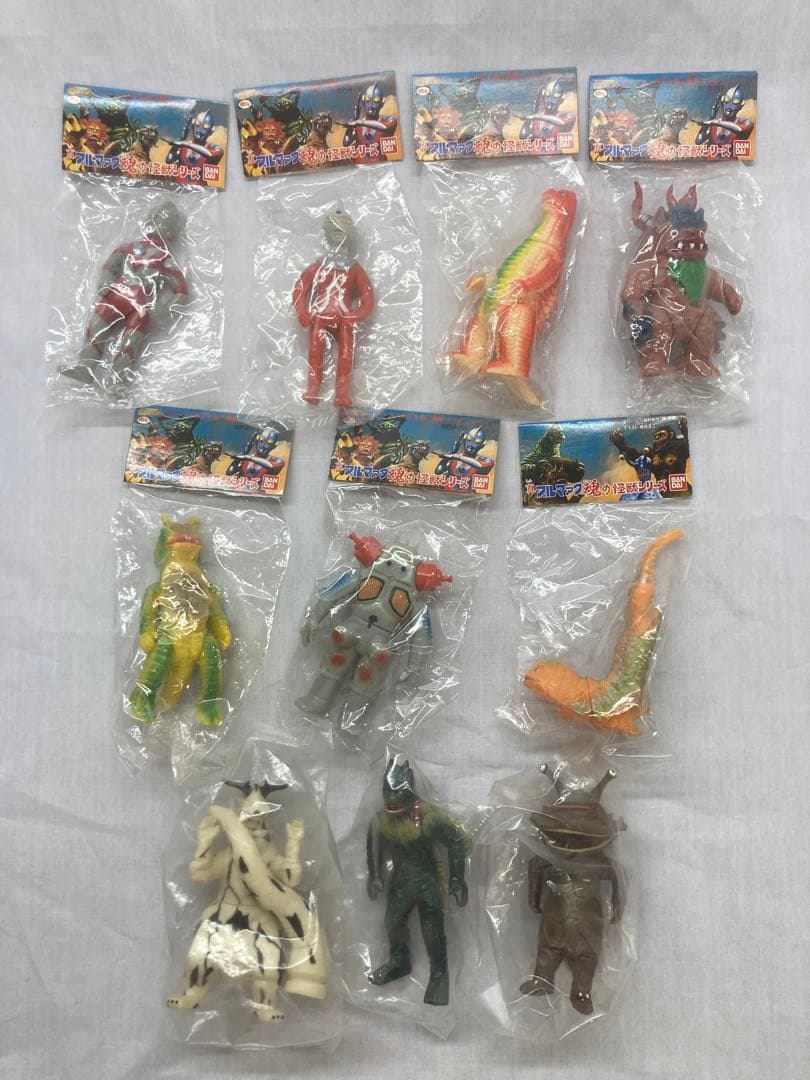 真ブルマァク魂の怪獣シリーズ新品3体