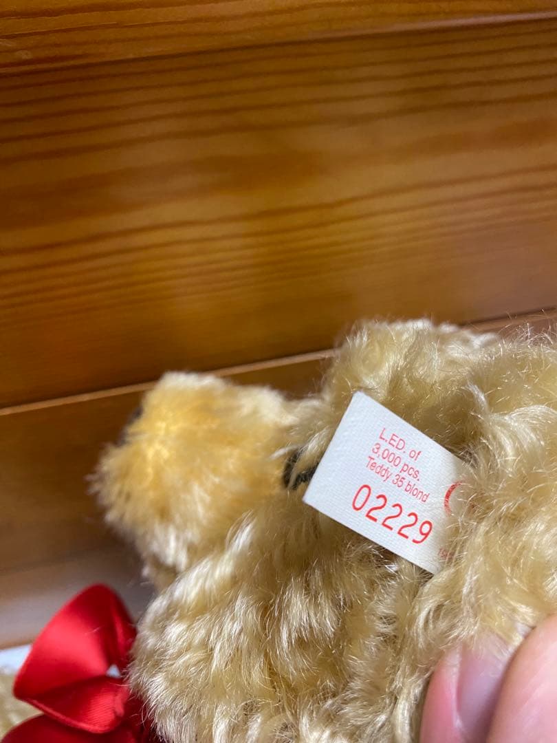 Steiff シュタイフ社 リカ 30周年記念 3000体限定