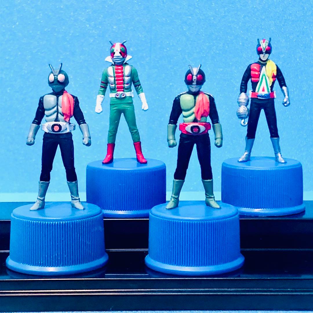 非売品】仮面ライダーボトルキャップフィギュア20体セット - メルカリ