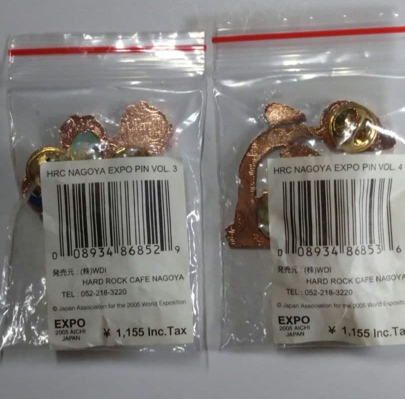 ハードロックカフェ ピンバッジ 8種 愛・地球博 モリコロピン - メルカリ