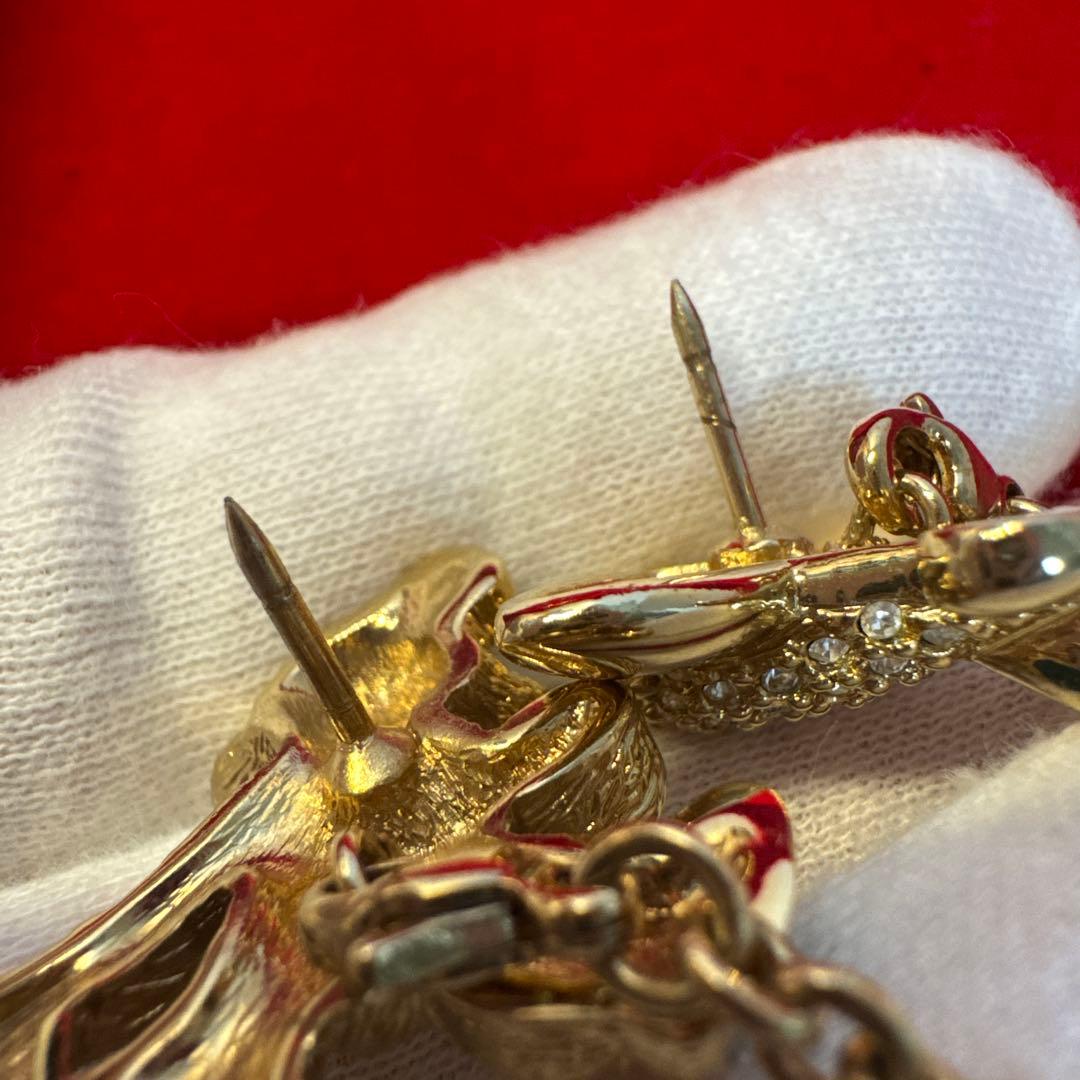 Vintage Burberry クマと飛行機 ピンブローチ'123 - アクセサリー