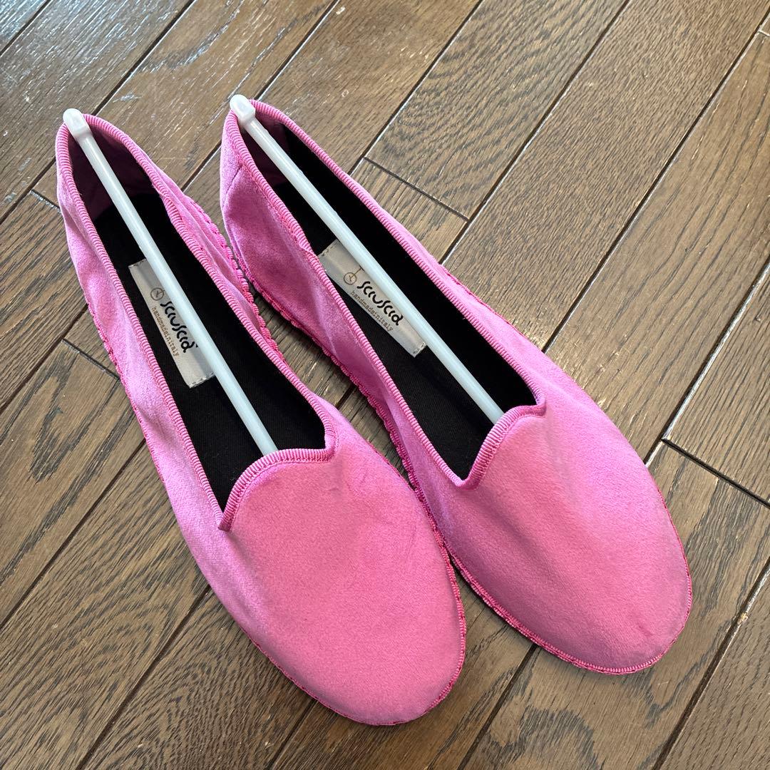 Sciuscia シューシャ カンフーシューズ ピンク 38