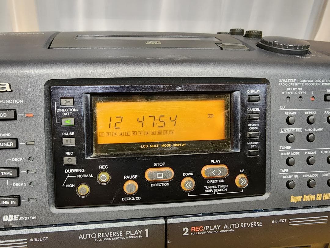 94 AIWA CSD-SR80改 Bluetooth搭載CDラジカセ 動作品 - メルカリ