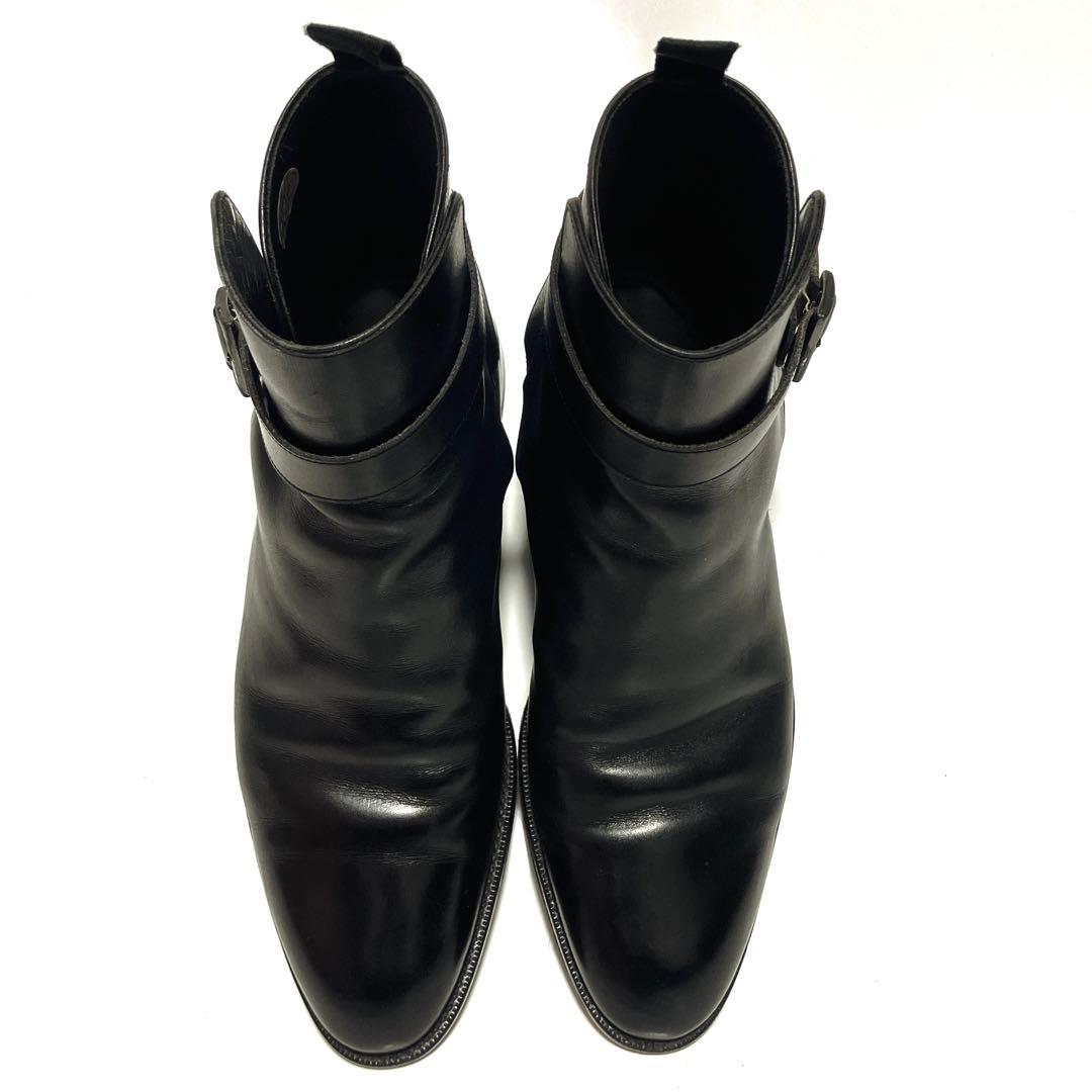 あ*ぇ様 BURBERRY バーバリー ブラック ジョッパーブーツ アンクルスト