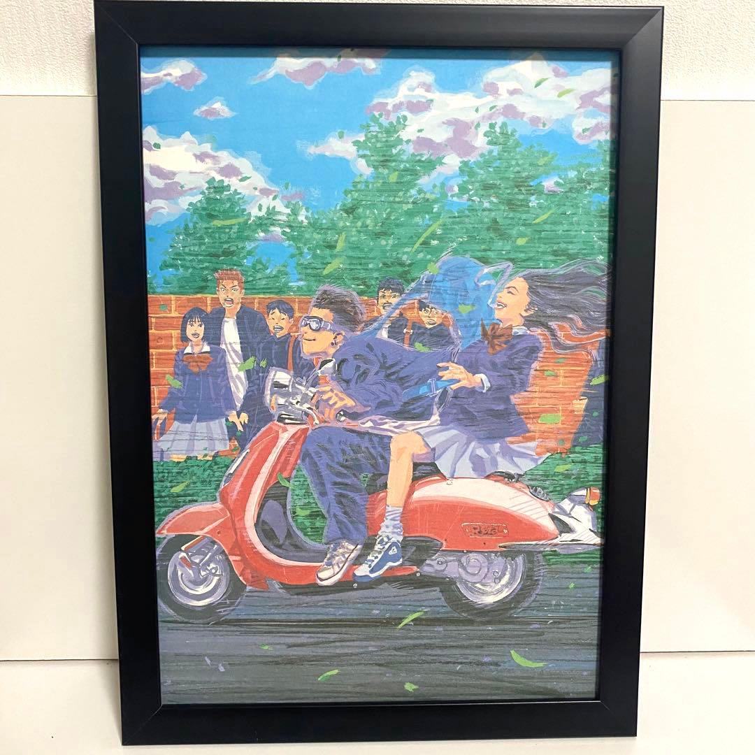 映画 スラムダンク グッズ ポスター イラスト 湘北 宮城リョータ 彩子