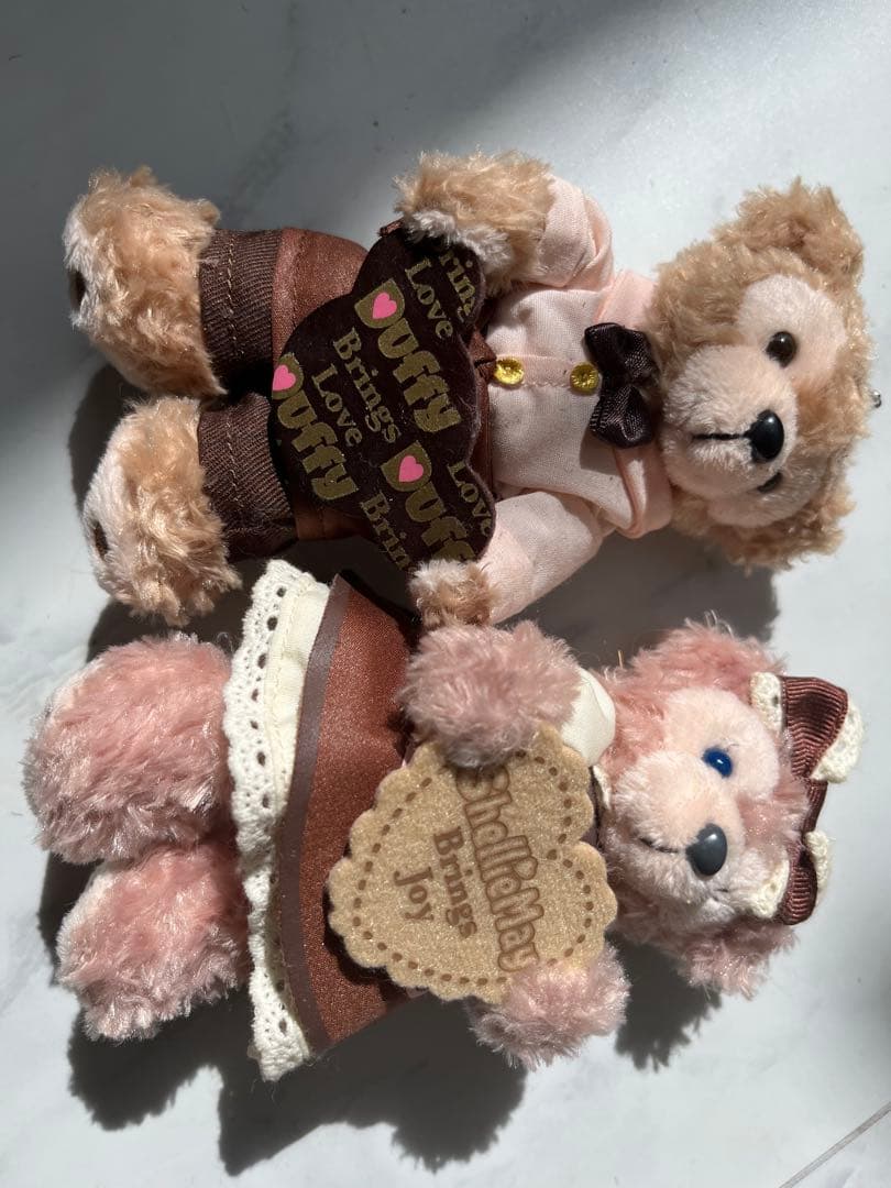 ダッフィー シェリーメイ ぬいぐるみセット バレンタイン バッチ