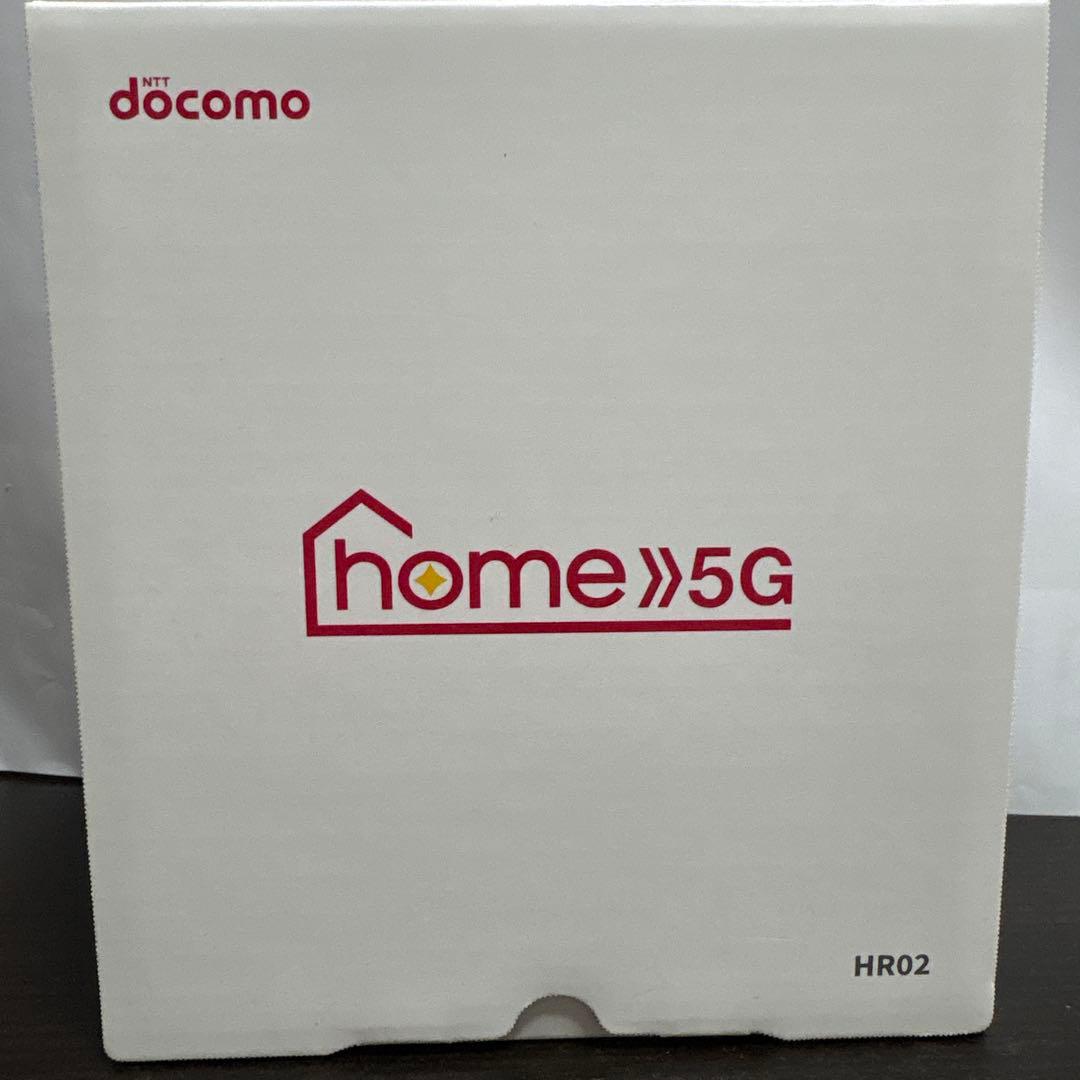 ⭐️新品未使用⭐️NTT docomo home 5G HR02 ダークグレー - メルカリ