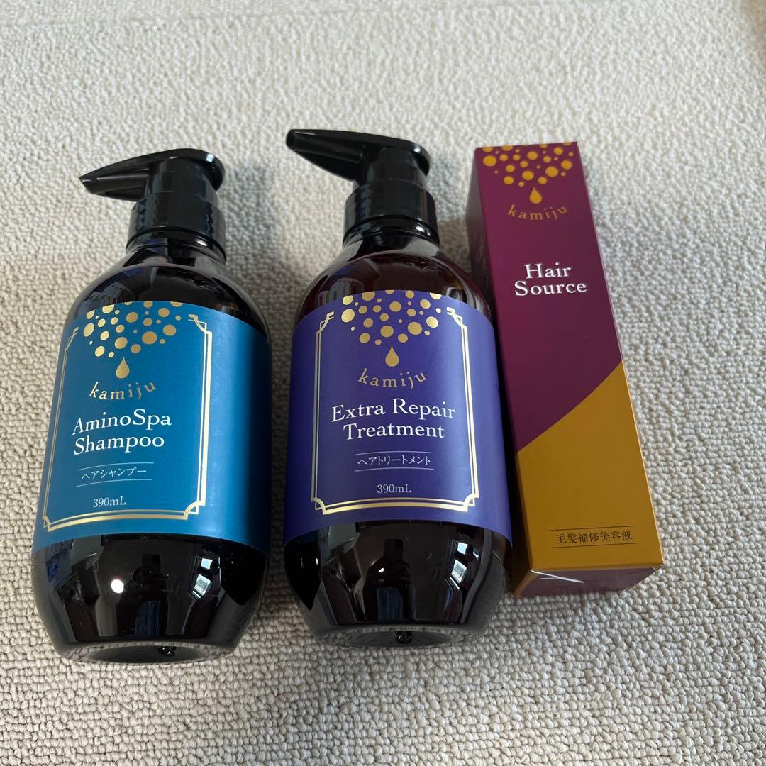 カミージュヘアシャンプーセット最終 増量ボトルカミージュシャンプー