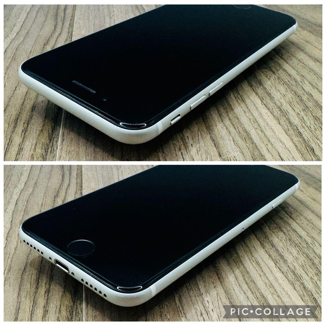 美品】iPhoneSE2 ホワイト 256GB SIMフリー 新品大容量電池 - メルカリ