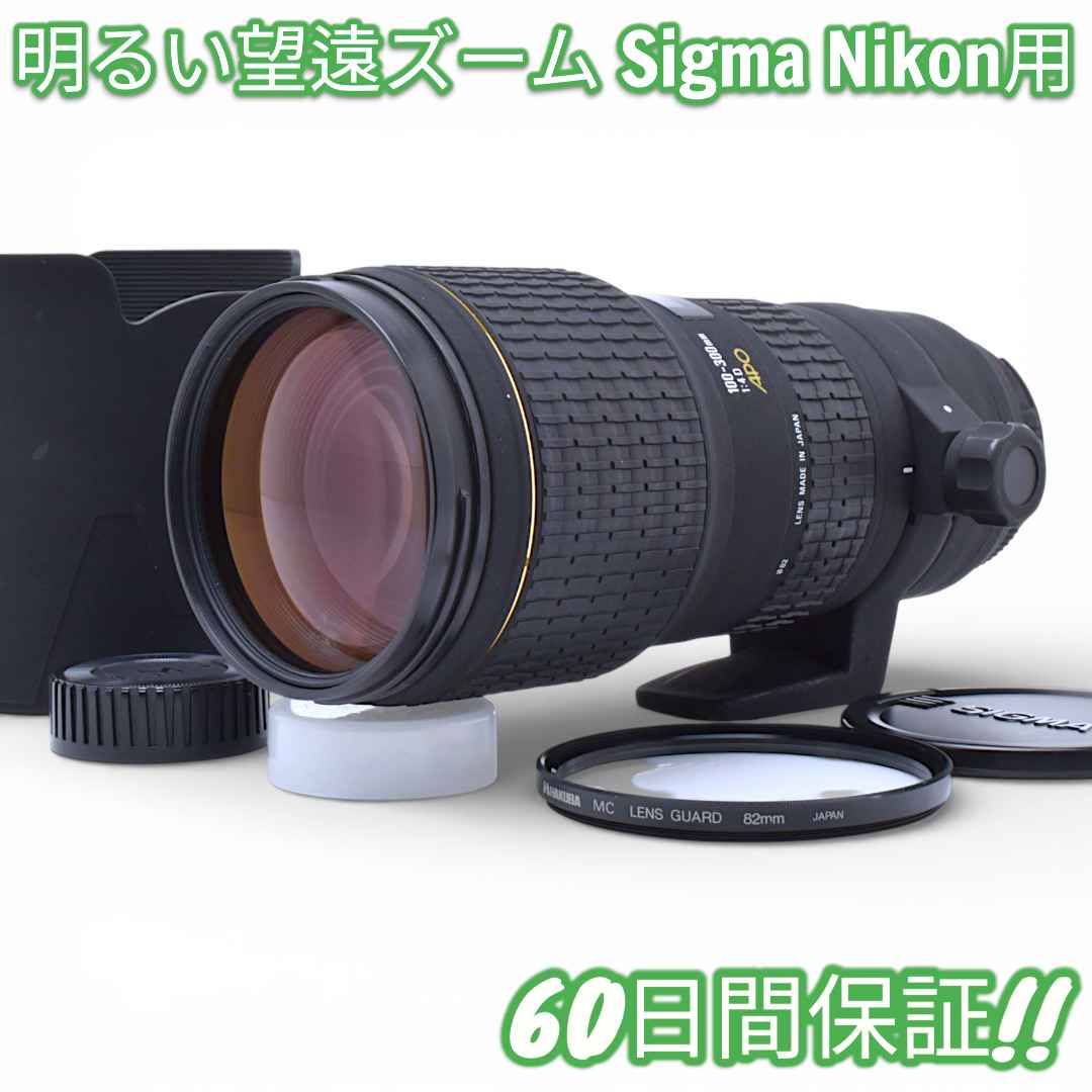 Sigma APO 100-300mm F4 D HSM EX Nikon - メルカリ