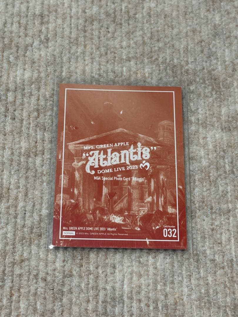◯Mrs. GREEN APPLE Atlantis 32 フォトカ 大森元貴◯ - メルカリ