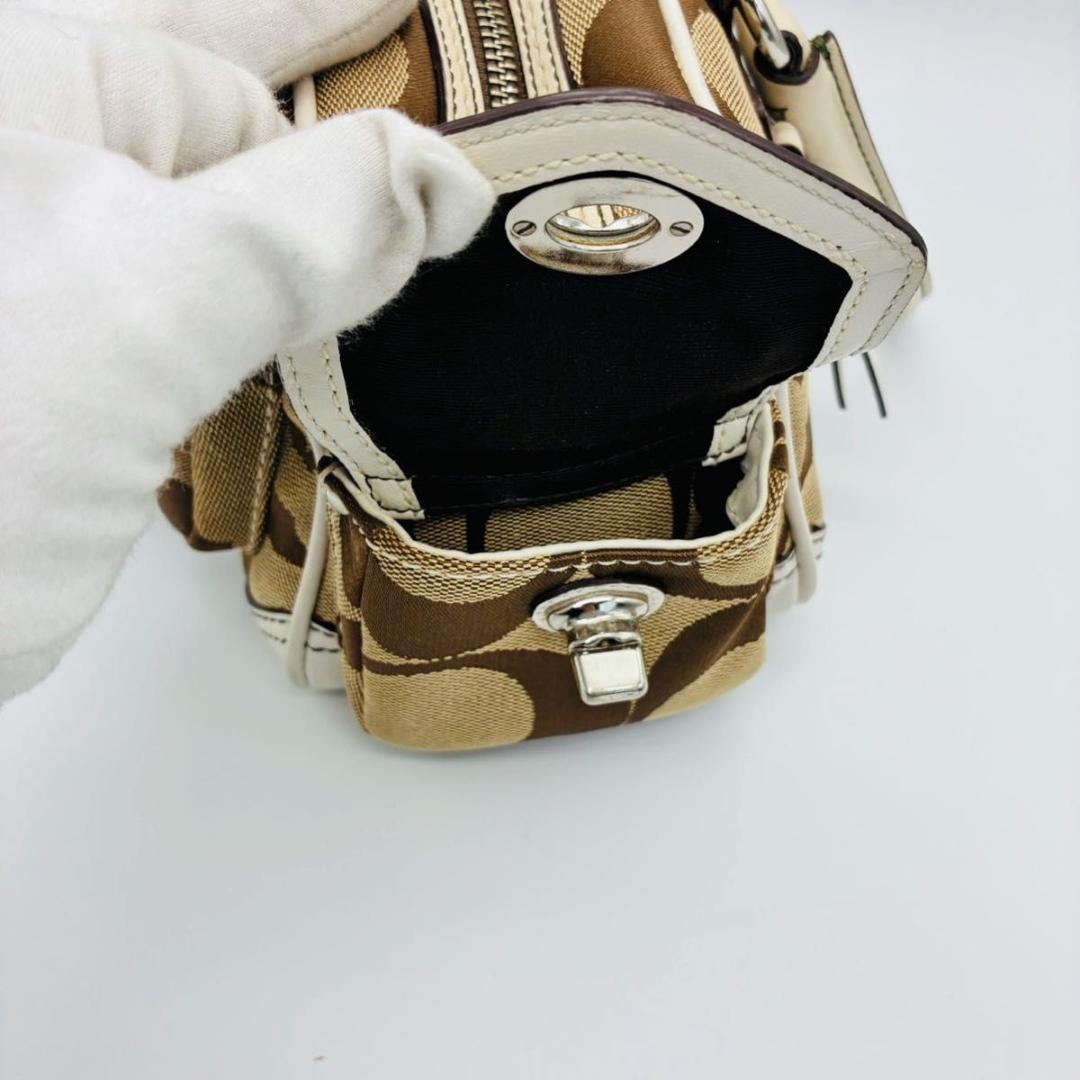 archive y2k コーチ ターンロック ミニボストン ハンドバッグ - メルカリ