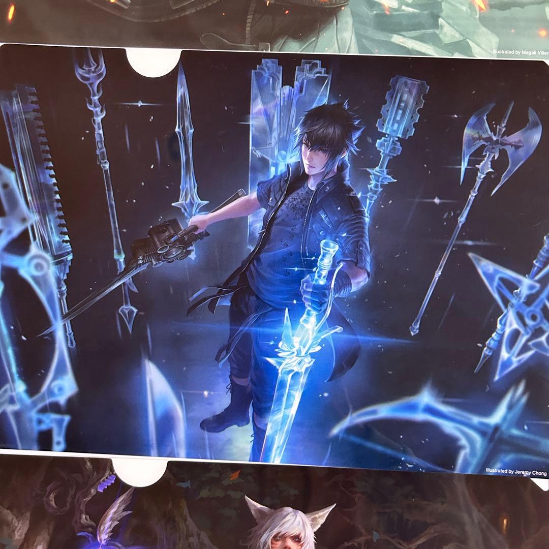 MTG ファイナルファンタジー クリアファイル 8種 8枚 ローソン - メルカリ