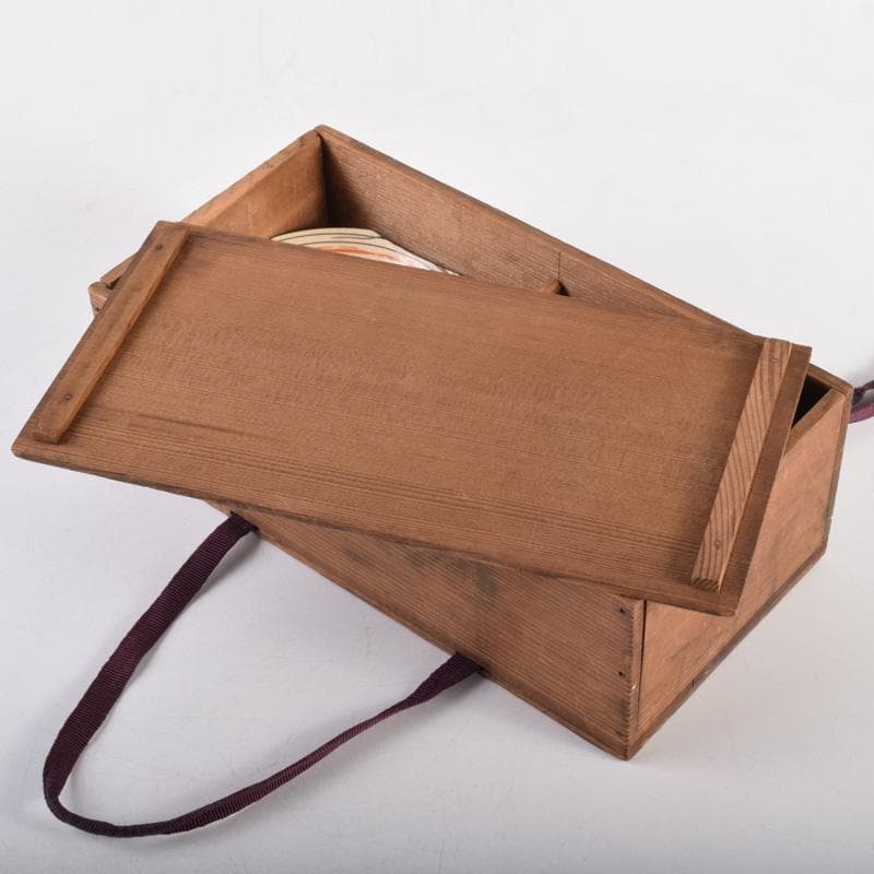 和食器 渦巻文 八角皿 八客 時代箱 C 7941