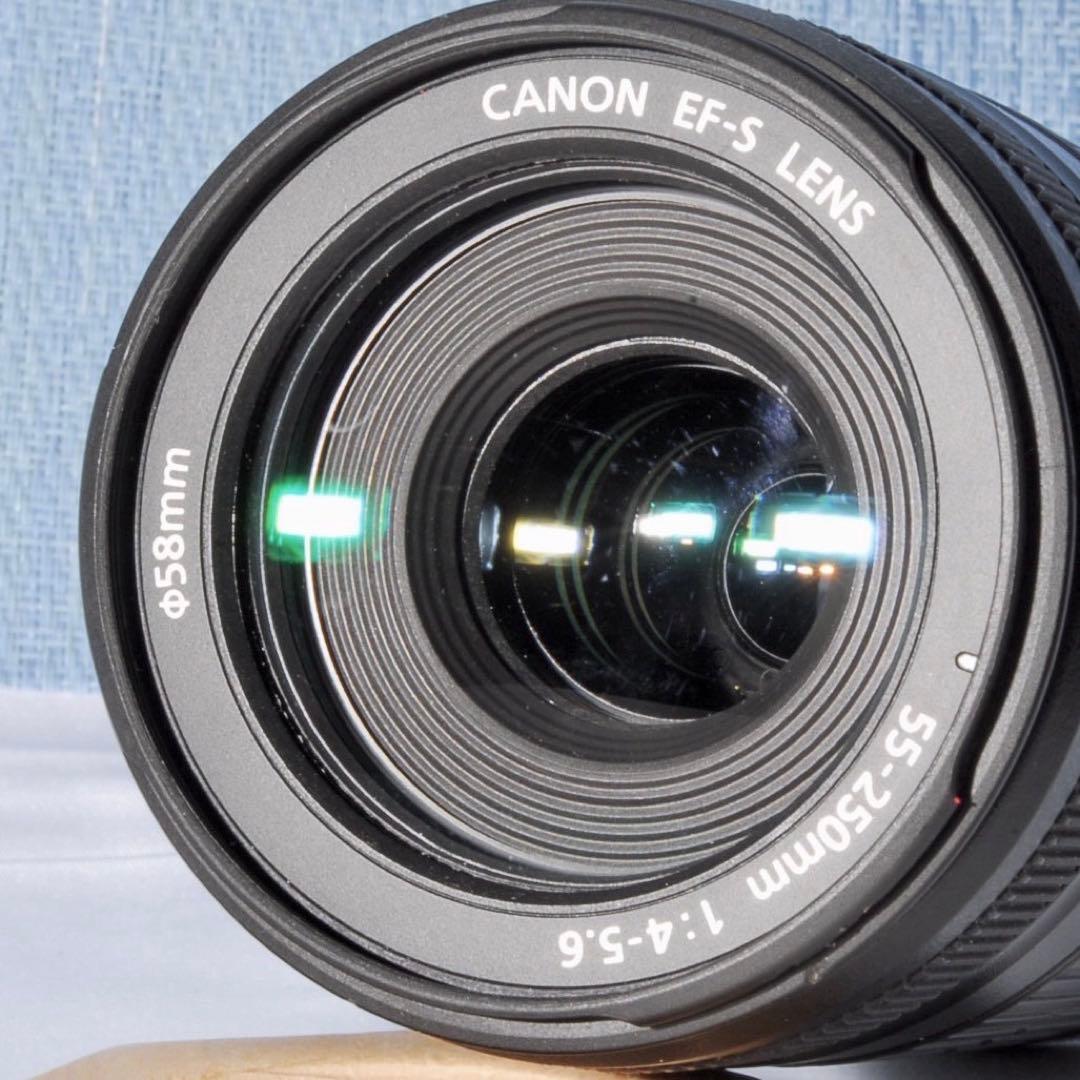 ✨手ブレ補正機能付き ✨EF-S 55-250mm f/4-5.6 IS