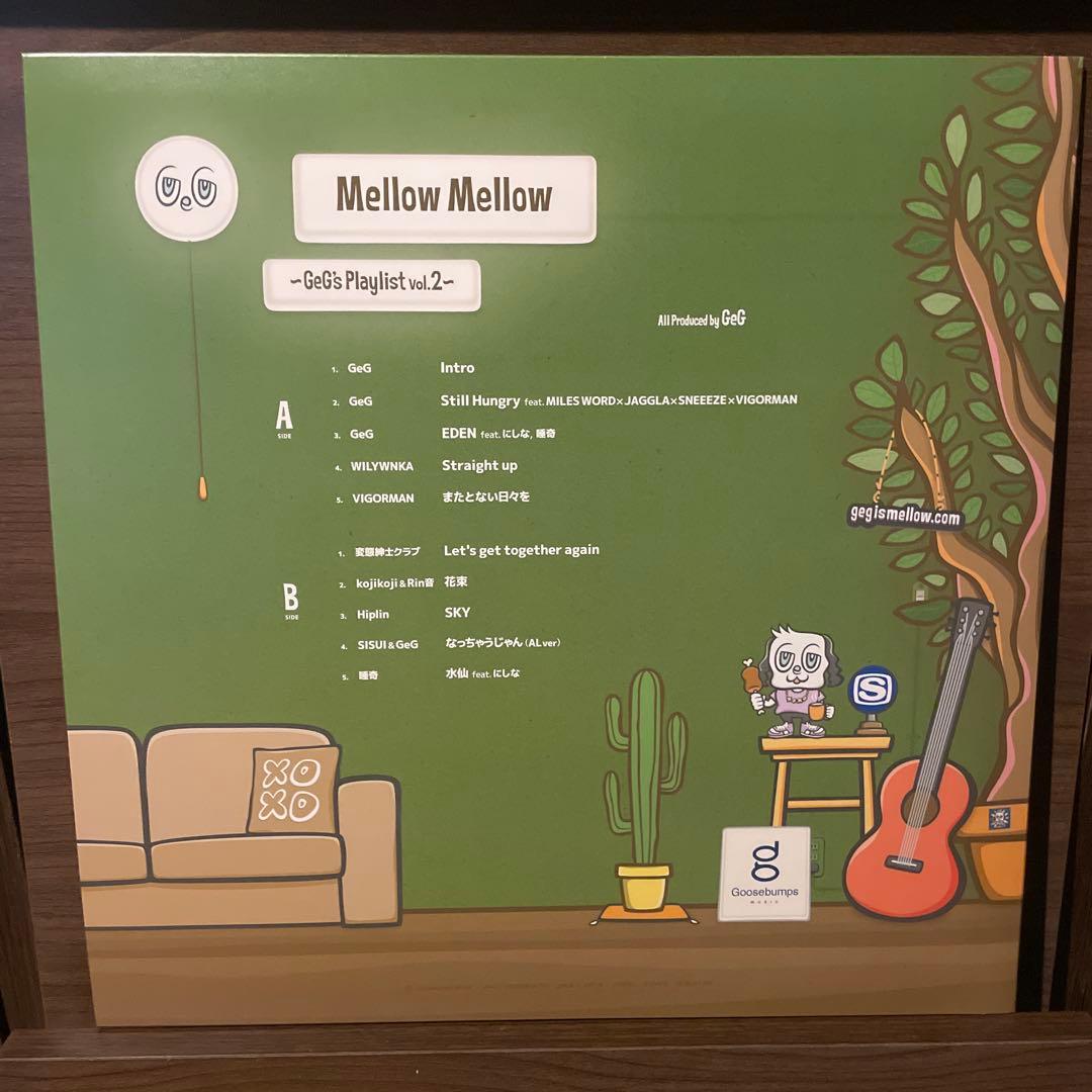GeG's Playlistvol2 Mellow Mellow レコードLP - メルカリ