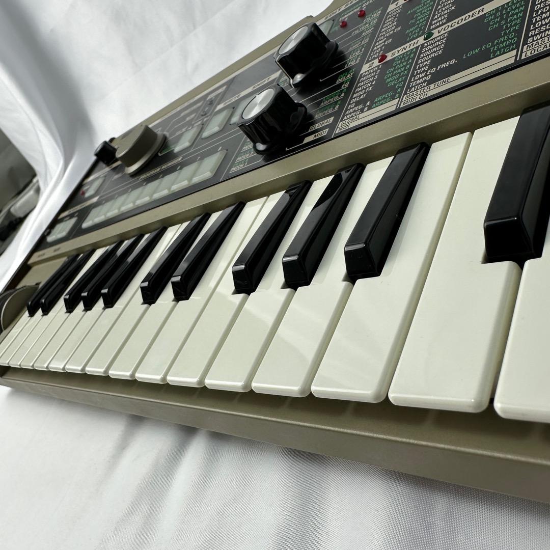 美品】micro KORG シンセサイザー 37鍵 純正アダプター マイク付属