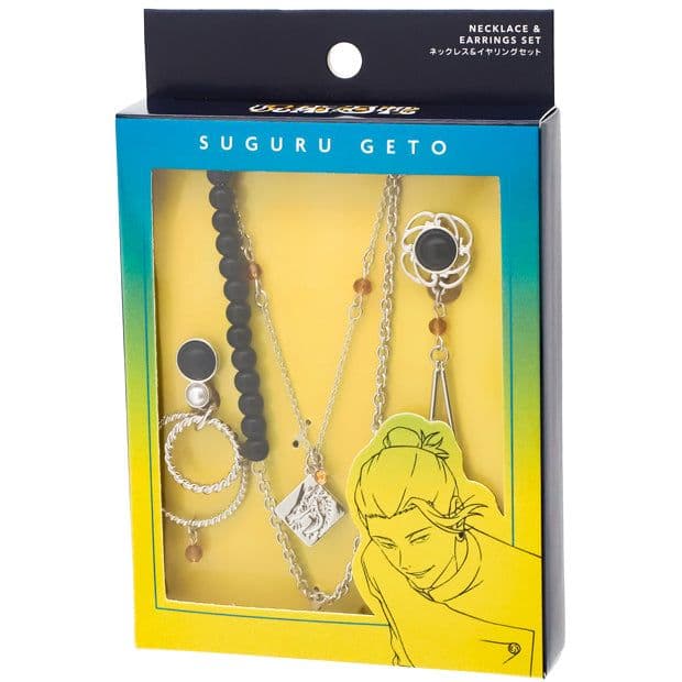 新品 USJ限定 呪術廻戦 夏油傑 ネックレス イヤリング ユニバ限定