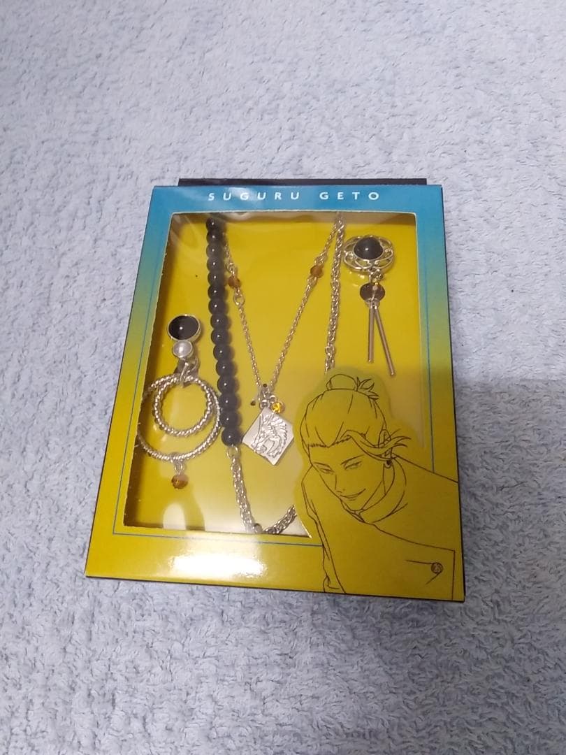 新品 USJ限定 呪術廻戦 夏油傑 ネックレス イヤリング ユニバ限定