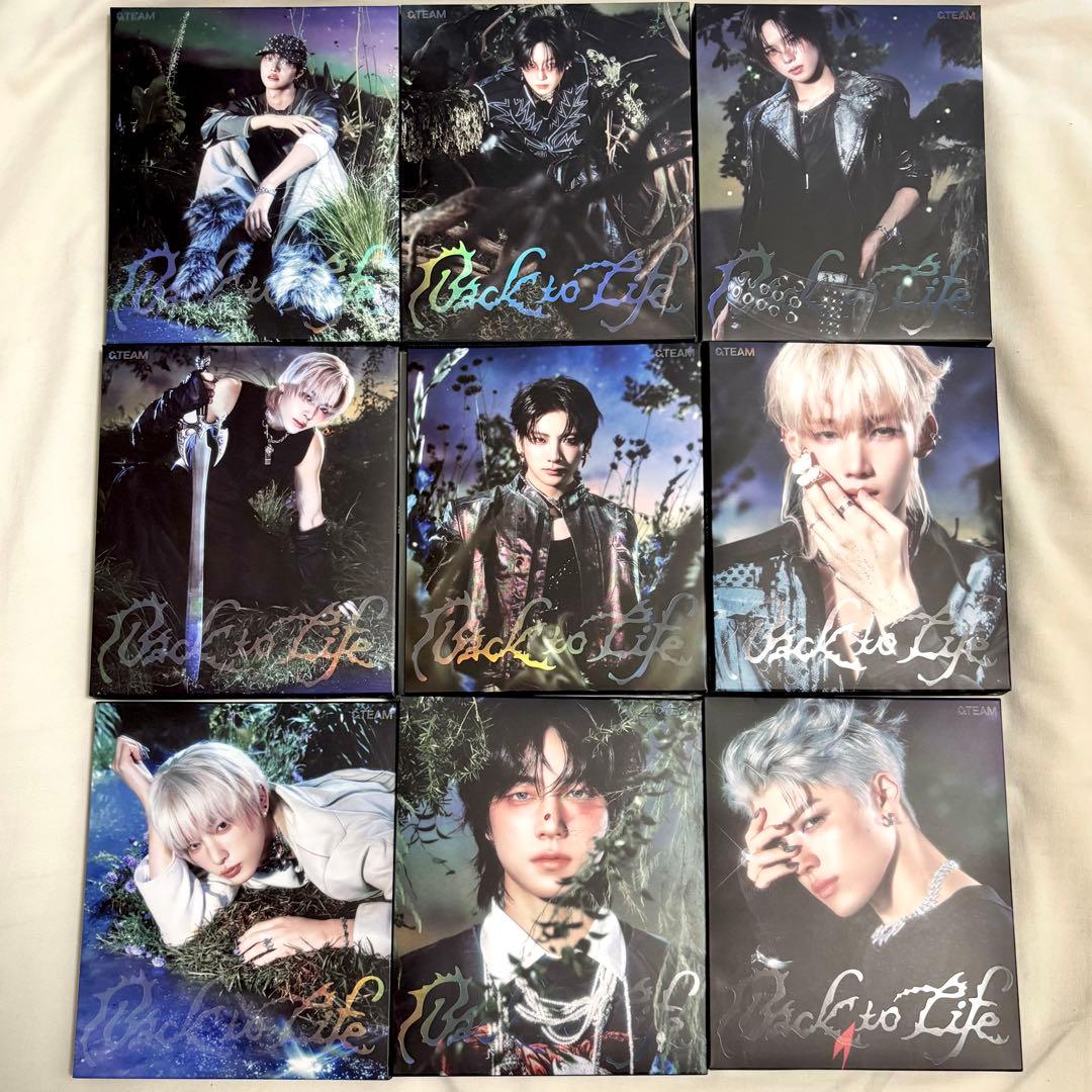 &TEAM Back to Life ソロジャケ 9形態セットコンプ CD本体⑦ - メルカリ