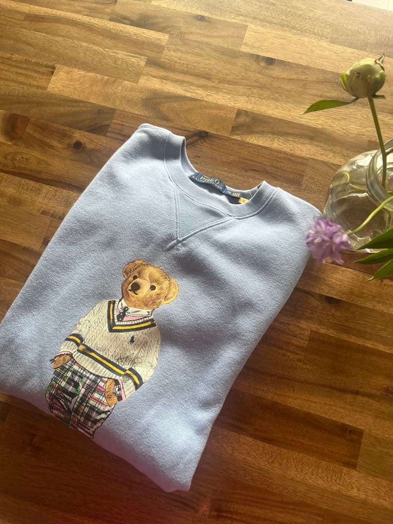 購入者様がいらっしゃいます◯ラルフローレントレーナー裏起毛ポロベア◯メンズXS POLO RALPH LAUREN（ポロ・ラルフローレン） ポロ ラルフローレン