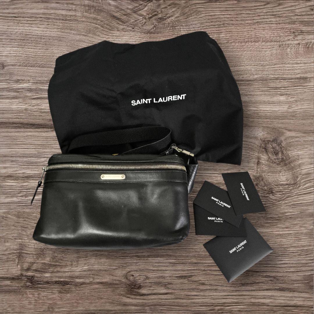 SAINT LAURENT サンローラン 本革製 ショルダーバッグ SAINT LAURENT サンローラン パリ PARIS ショルダーバッグ レディース