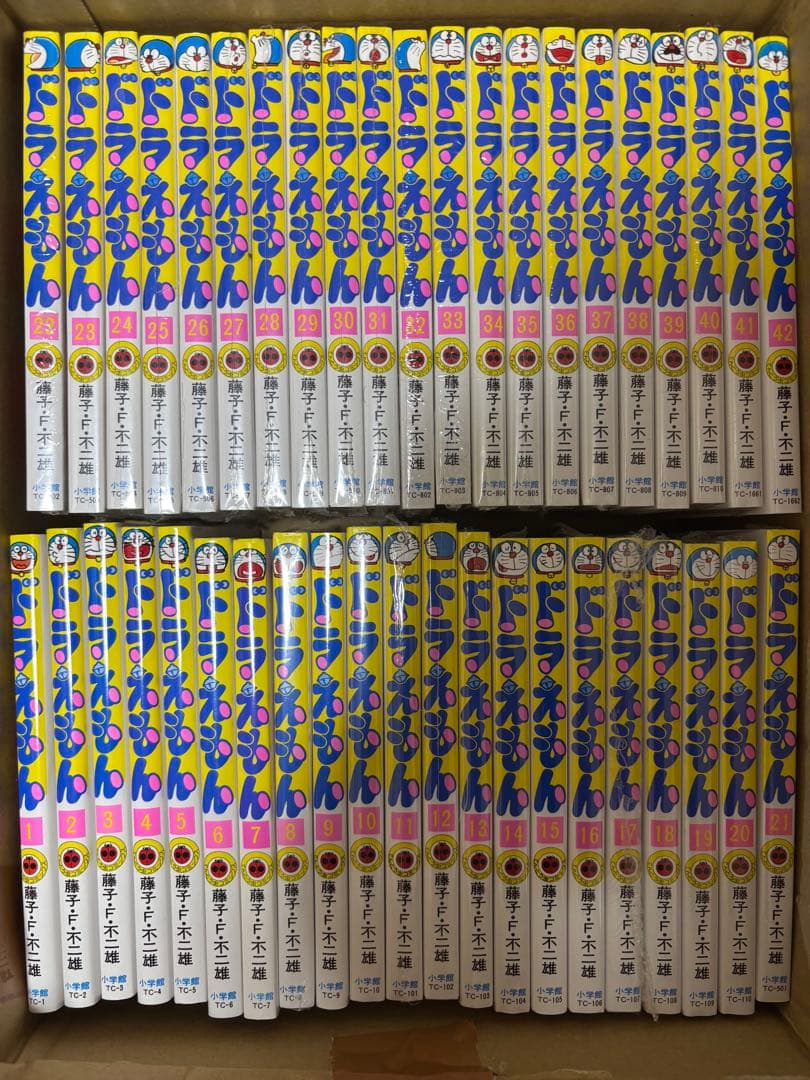 ドラえもん 全巻セット 新品、未使用品 ドラえもん 1巻から45巻 藤子・F・ 不二雄 全巻 セット 全巻、表紙