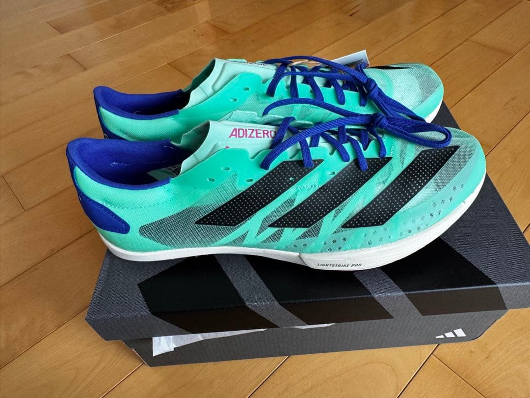 ADIZERO AMBITION スパイクシューズ ミントグリーン 27.0cm