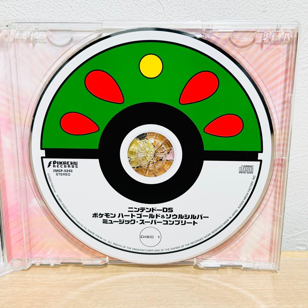 希少】DS ポケモン ハートゴールド＆ソウルシルバー ミュージック▫CD3