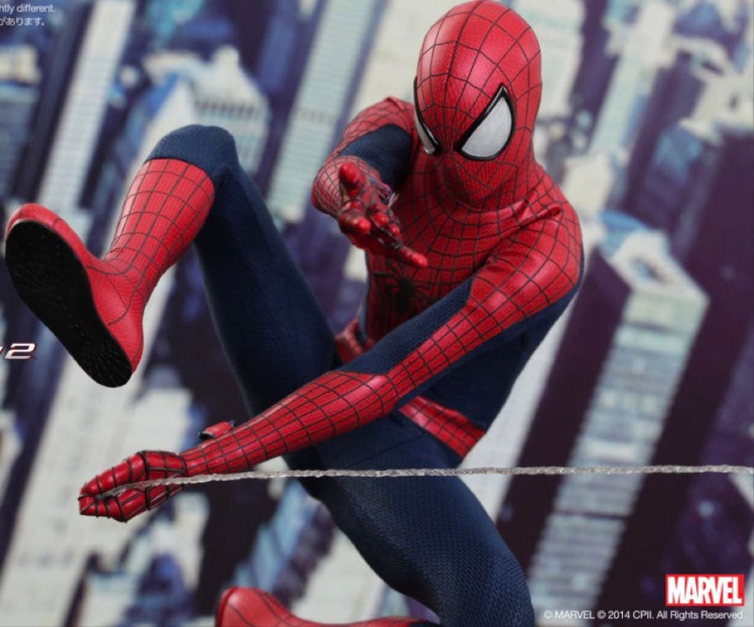 美品・未展示】ホットトイズ アメイジングスパイダーマン2 1/6
