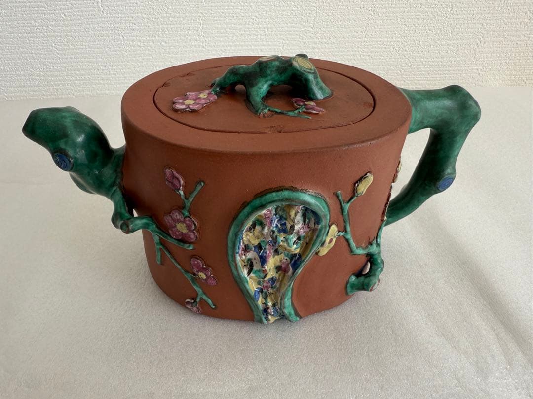 「宜興紫砂 榮卿」在銘 朱泥 急須 唐物紫泥急須「中国宜興」在銘 紫砂壺 中国古玩 宜興窯 : 茶道具商 越