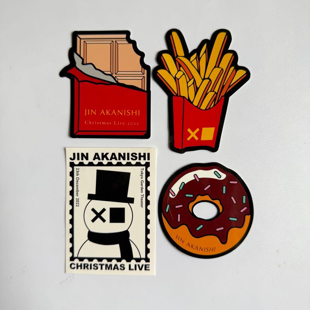 赤西仁 クリスマスライブ ステッカーセット - メルカリ