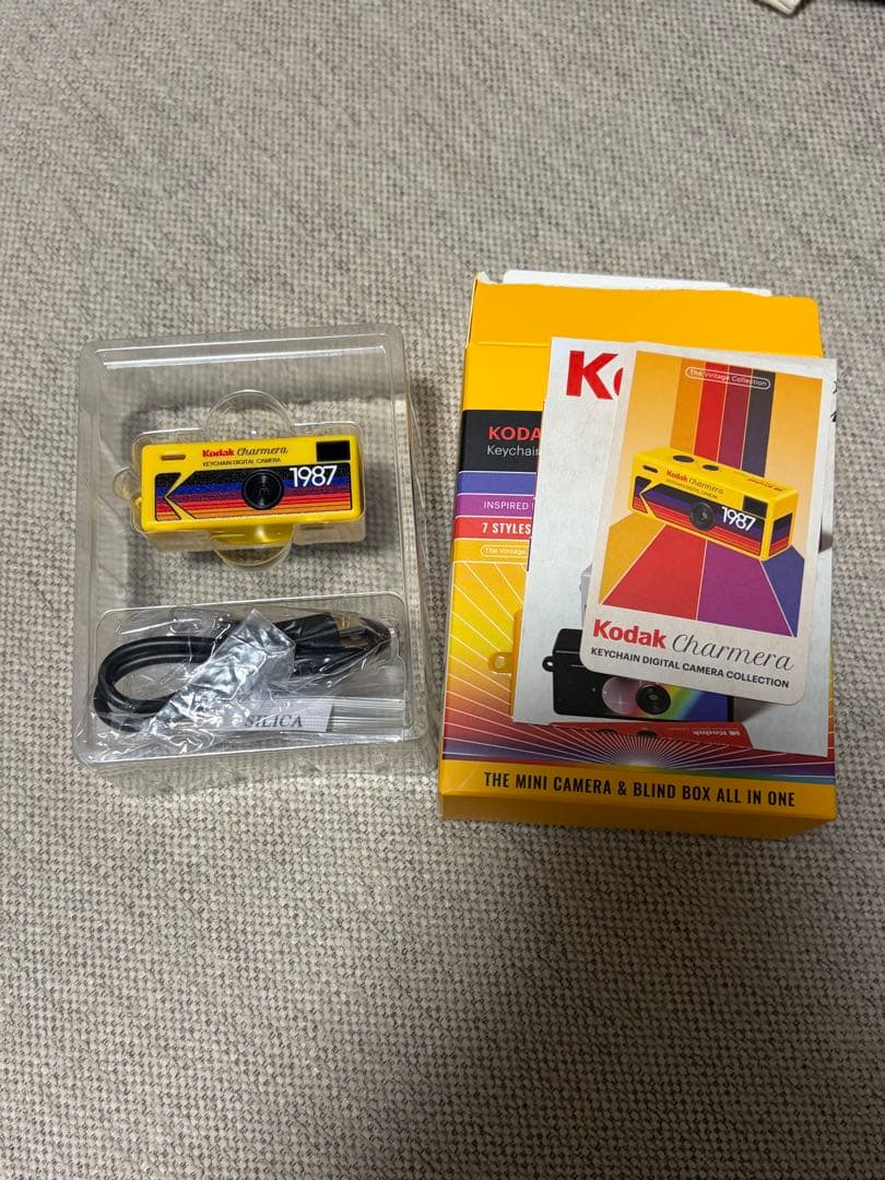 正規品 Kodak Charmera イエロー トイカメラ コダック 1987 - メルカリ