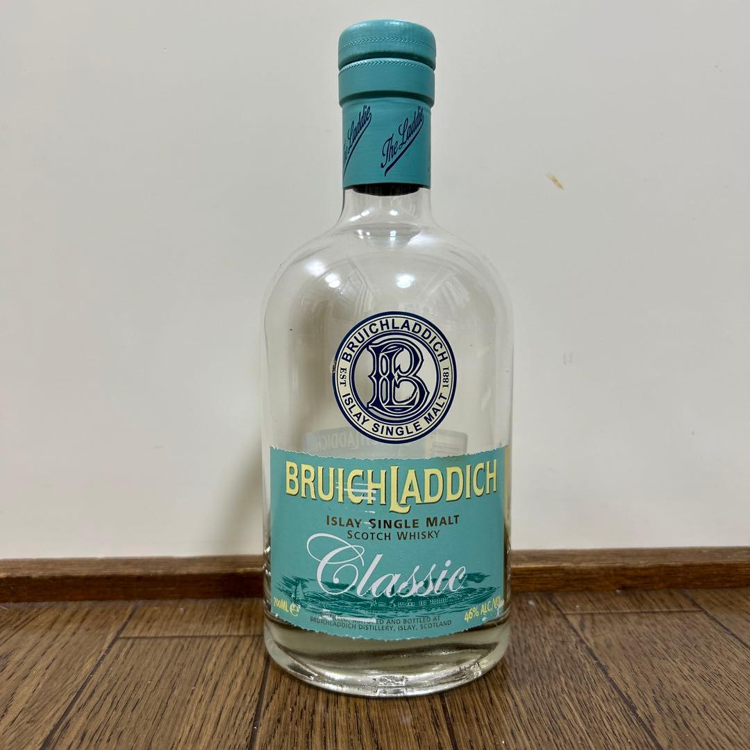 激レア】ブルックラディ空瓶 ウイスキー - メルカリ