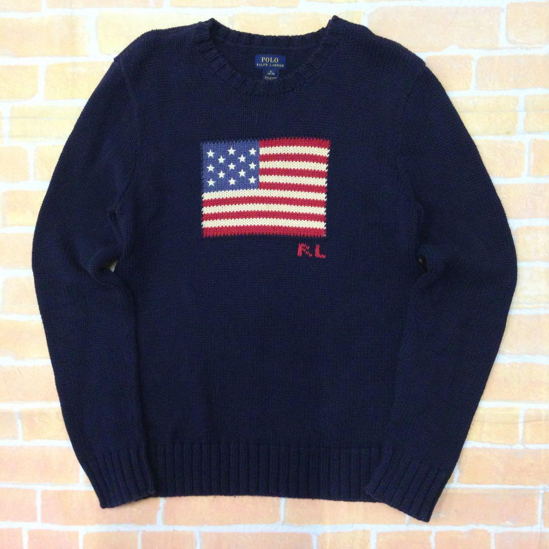MY　ポロラルフローレン　コットンニットセーター　XL （赤4） 楽天市場】90s □ ポロ ラルフローレン コットン ニット セーター