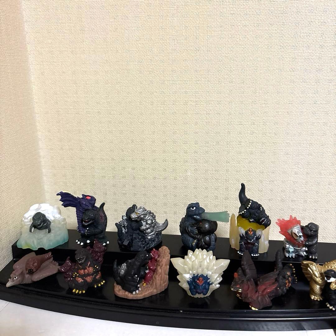 ディフォル名鑑 ゴジラ激闘集！ 怪獣王倶楽部 指人形 ソフビ - メルカリ