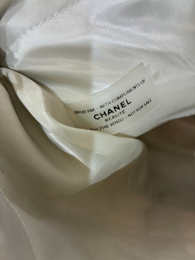 CHANEL パールビジュー ビッグココ シャネルノベルティ トートバッグ
