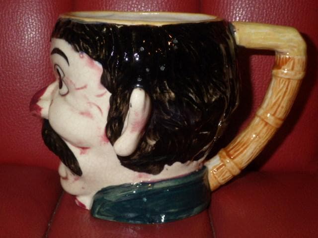 50'S★4つ目★ドランクマン★マグカップ★ビンテージ★置物★酔っ払い★雑貨