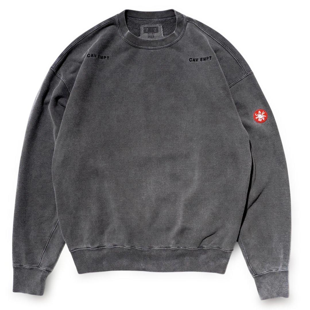 C.E CAVEMPT OVERDYE CREW NECK スウェット 墨黒 - メルカリ