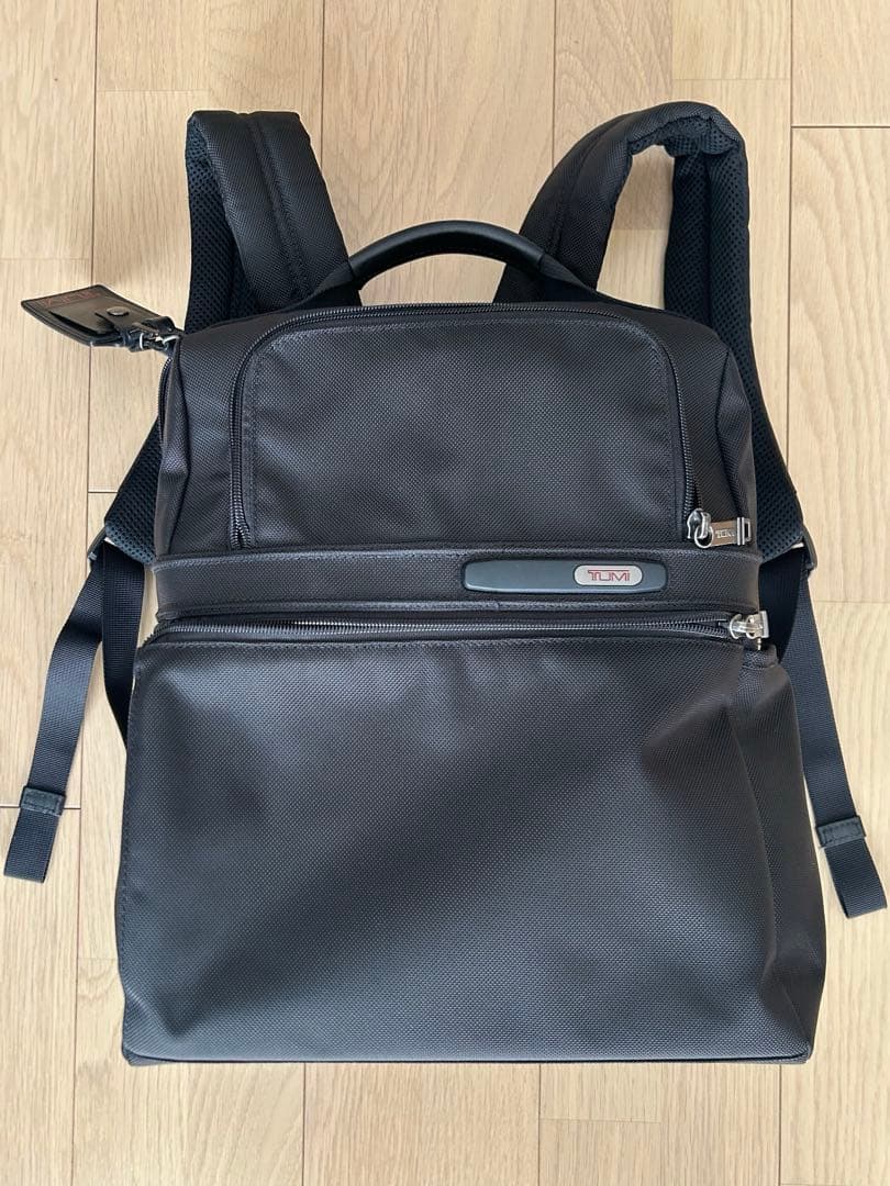 美品　TUMI メンズ　ビジネスリュック　ブラック TUMI（トゥミ） 正規品5年保証 リュック メンズ ビジネスバッグ