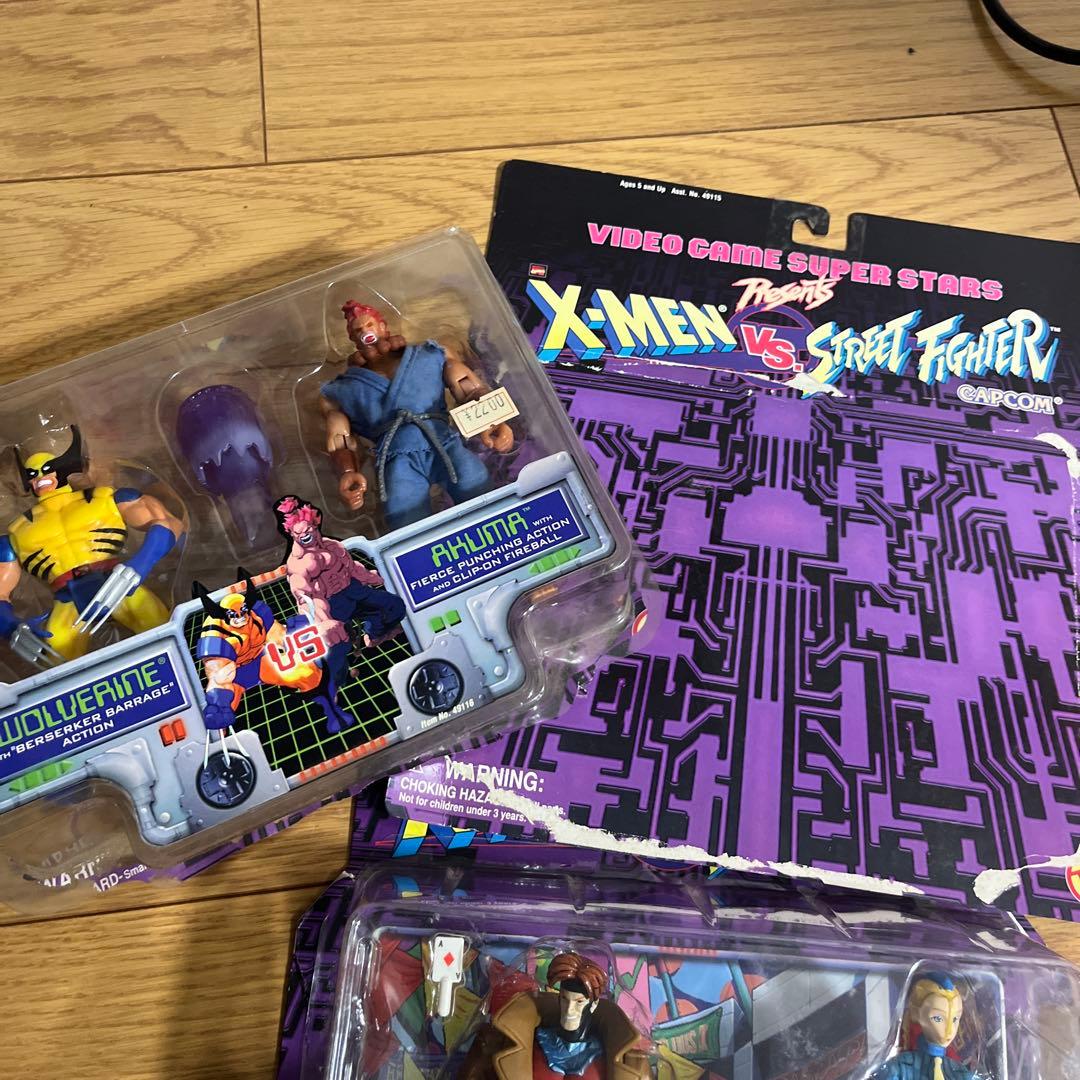 トイビズ X-MEN ストリートファイター ウルヴァリンvs豪鬼 marvel
