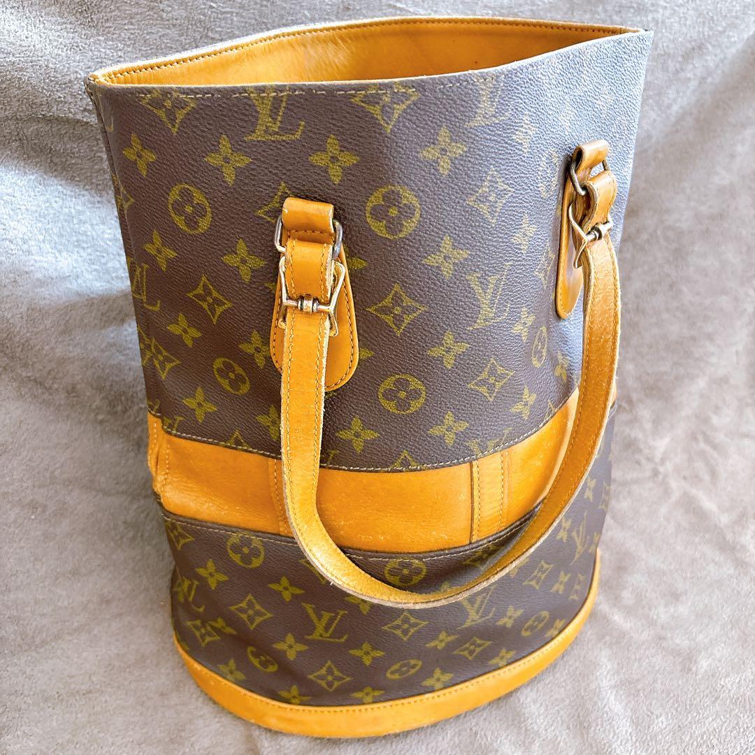 【正規品】ルイヴィトン　USA限定　バケツ型トートバッグ 2026年最新】ヴィトン usaバケツの人気アイテム - メルカリ